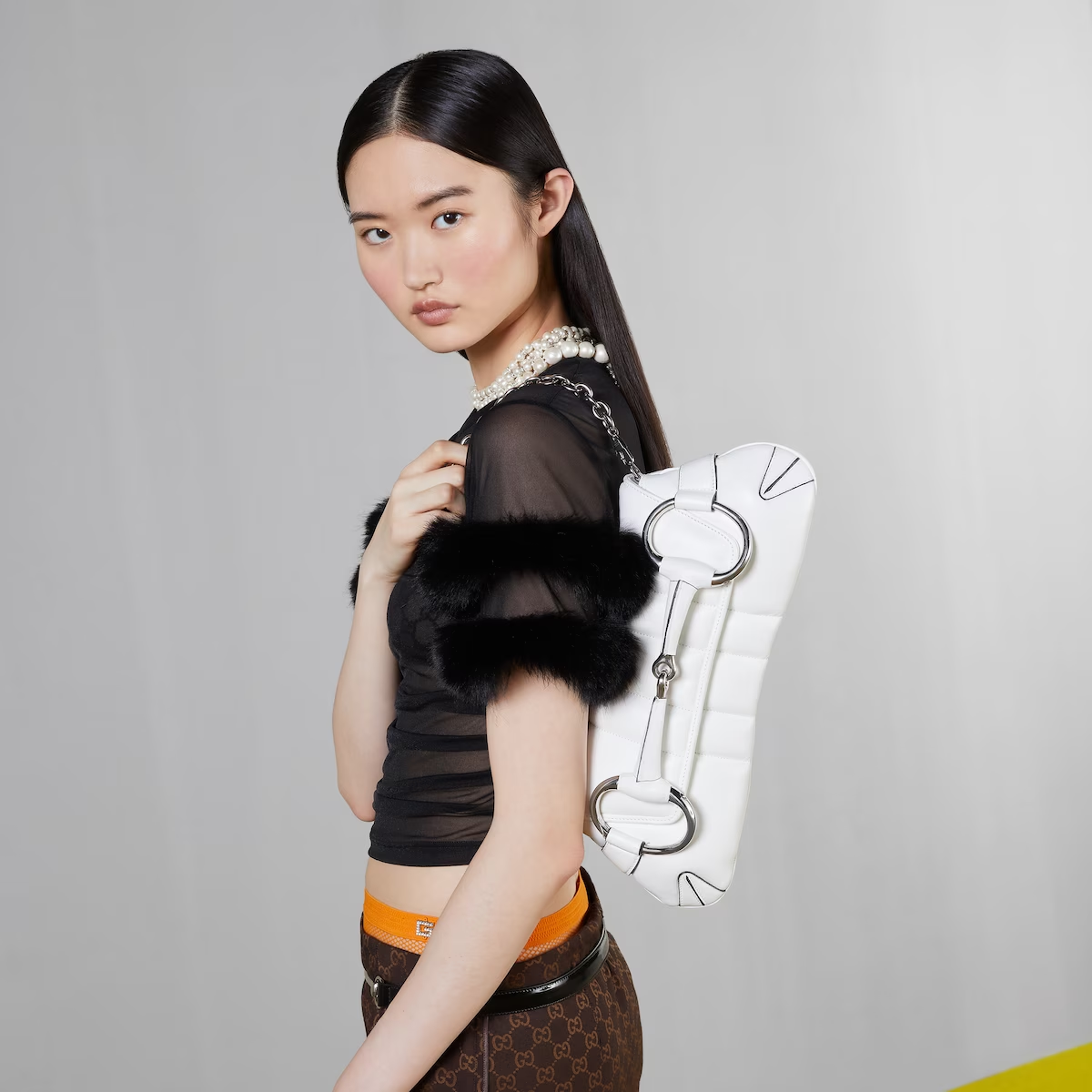 GUCCI HORSEBIT CHAIN MEDIUM SHOULDER BAG